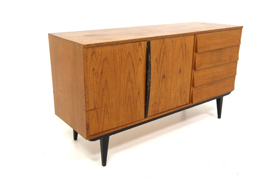 Sideboard design svedese vintage anni 50 [sw28062] misure L.129 H.70 P.41