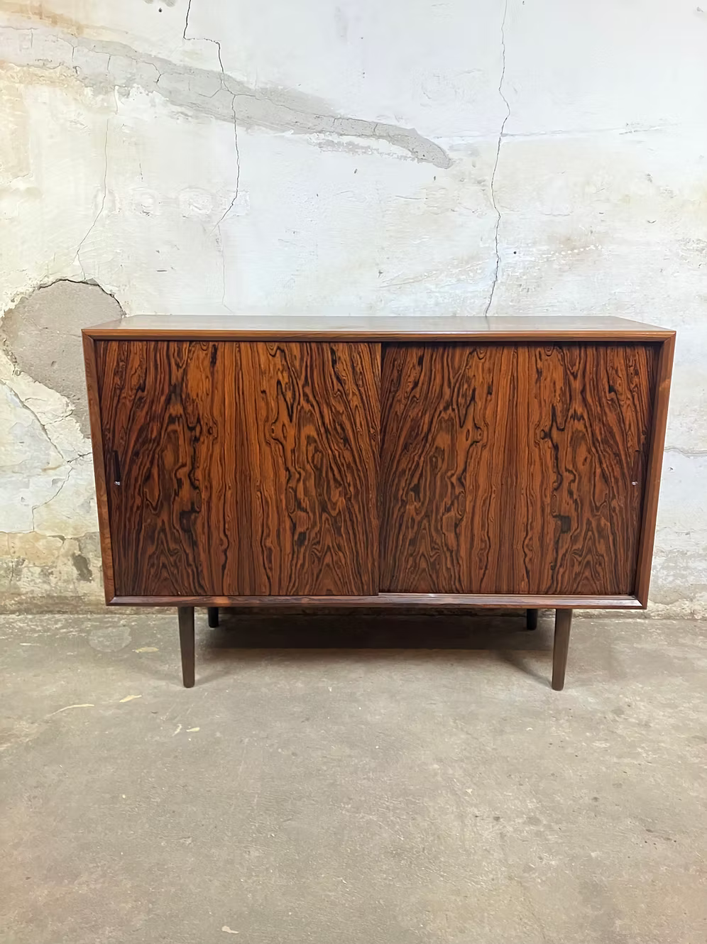 Sideboard palissandro design danese vintage anni 50 [ck1898] misure L.110 H.77 P.38