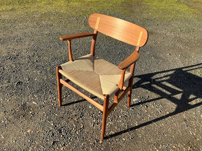Sedia "Ch26" Hans j Wegner design danese vintage anni 60 [atk187] misure da richiedere