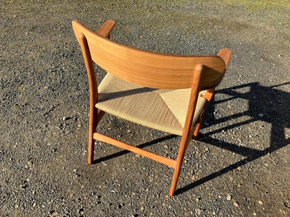 Sedia "Ch26" Hans j Wegner design danese vintage anni 60 [atk187] misure da richiedere