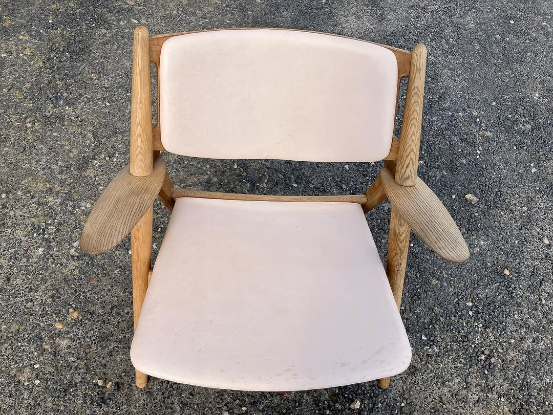 Poltroncina  Hans j Wegner vintage design danese anni 50 [atk203]