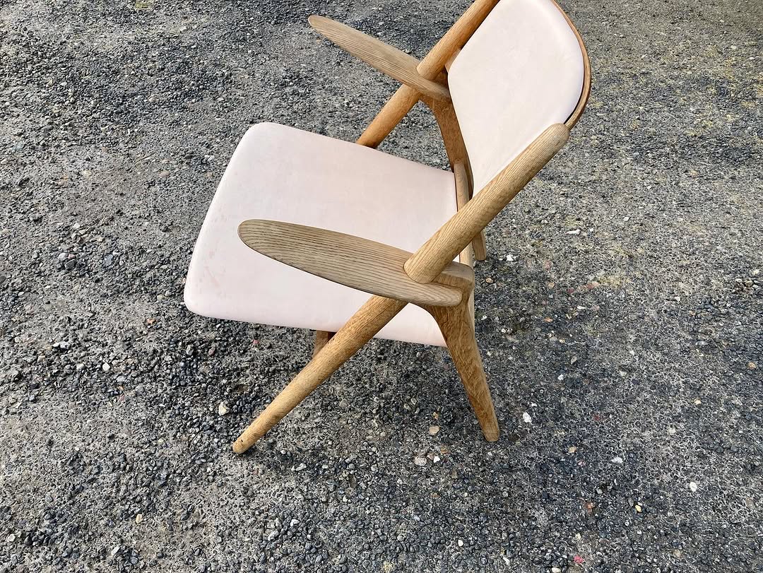Poltroncina  Hans j Wegner vintage design danese anni 50 [atk203]