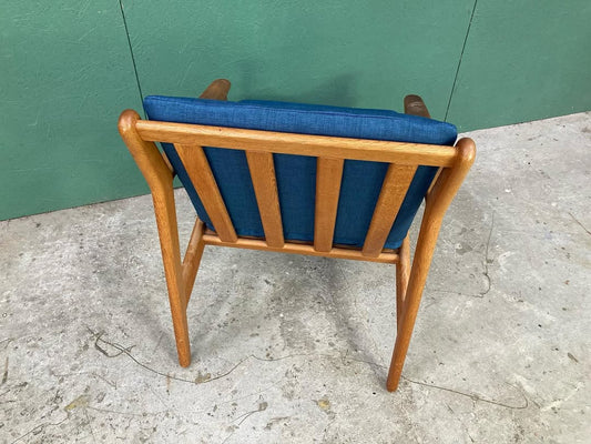 Poltrona "Model J55," Poul M. Volther vintage design danese anni 60 [atk34]