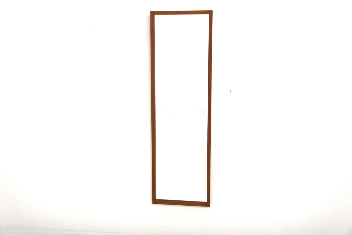 Specchio Model 229 Glas Mäster in teak, vista frontale