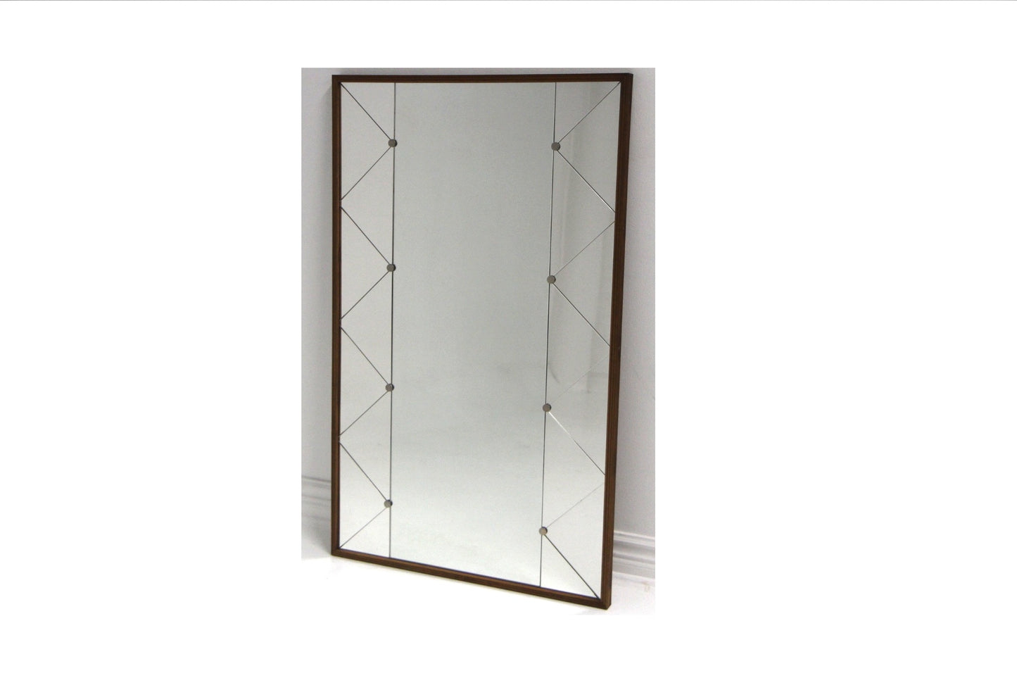 Specchio vintage design svedese anni 60 [sw27450] misure L.73 H.117 P.3