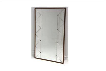 Specchio vintage design svedese anni 60 [sw27450] misure L.73 H.117 P.3