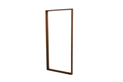 Specchio vintage design svedese anni 60 teak 98cm