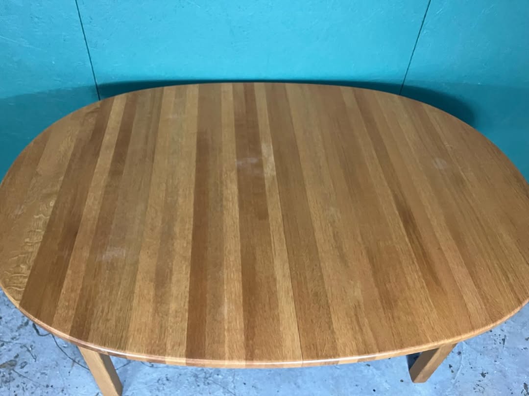 Tavolo ovale Kurt Østervig design danese vintage anni 60 [atk133] misure L. 157-257