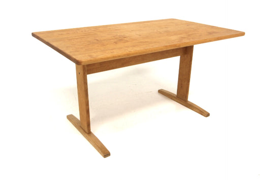 Tavolo rettangolare "Björka" Yngve Ekström design svedese vintage anni 60 [sw27806] misure L.140 H.73 P.84