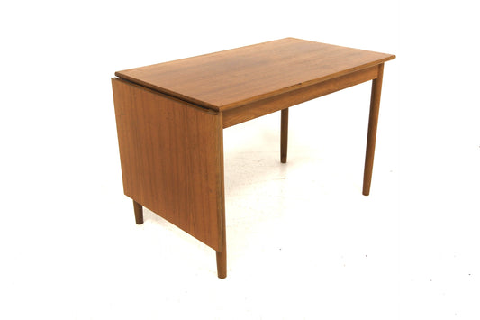 Tavolo rettangolare design danese vintage anni 60 [sw27993] misure L.100 +50 P.66 H.60