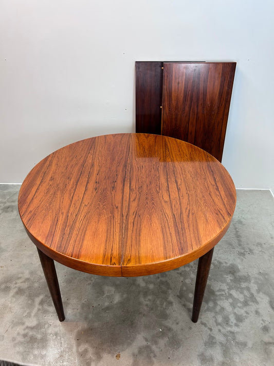 Tavolo rotondo design danese vintage 1960 | nr7856