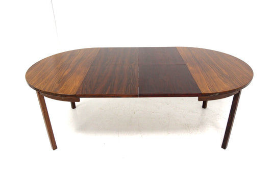 Tavolo rotondo design svedese vintage anni 50 [sw27770] misure L.120+45+45 H.73
