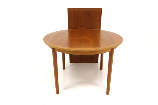 Tavolo rotondo design svedese vintage danese anni 60 [sw28332]