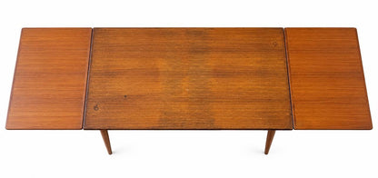 Tavolo rettangolare danese vintage Omann Jun | teak | prolunghe a scomparsa | 100vnt5