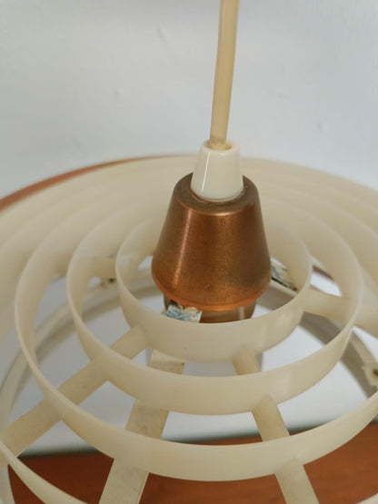 Lampadario Carl Thore pendel Trava design danese vintage anni 50 | L.32 | 94vnt3