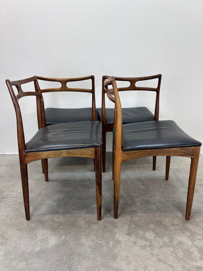 Set 4 Johannes Andersen design svedese vintage anni 60 | nr10339