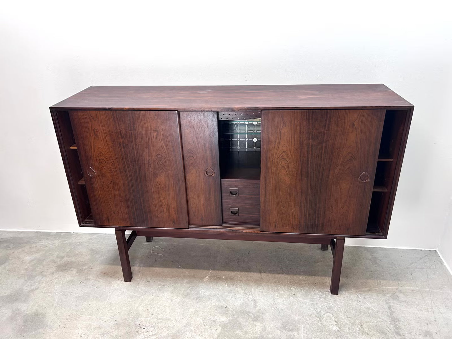 Credenza palissandro design vintage danese | nr10225