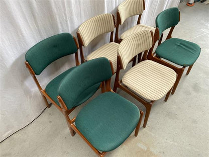 Sedie vintage design danese anni 60 [j44034] misure su richiesta