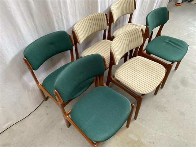 Sedie vintage design danese anni 60 [j44034] misure su richiesta