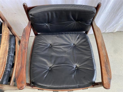 Poltrone coppia Eric Merthen design danese vintage [j44254]