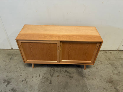 Sideboard in quercia 115cm design svedese vintage 1960 | fz10248