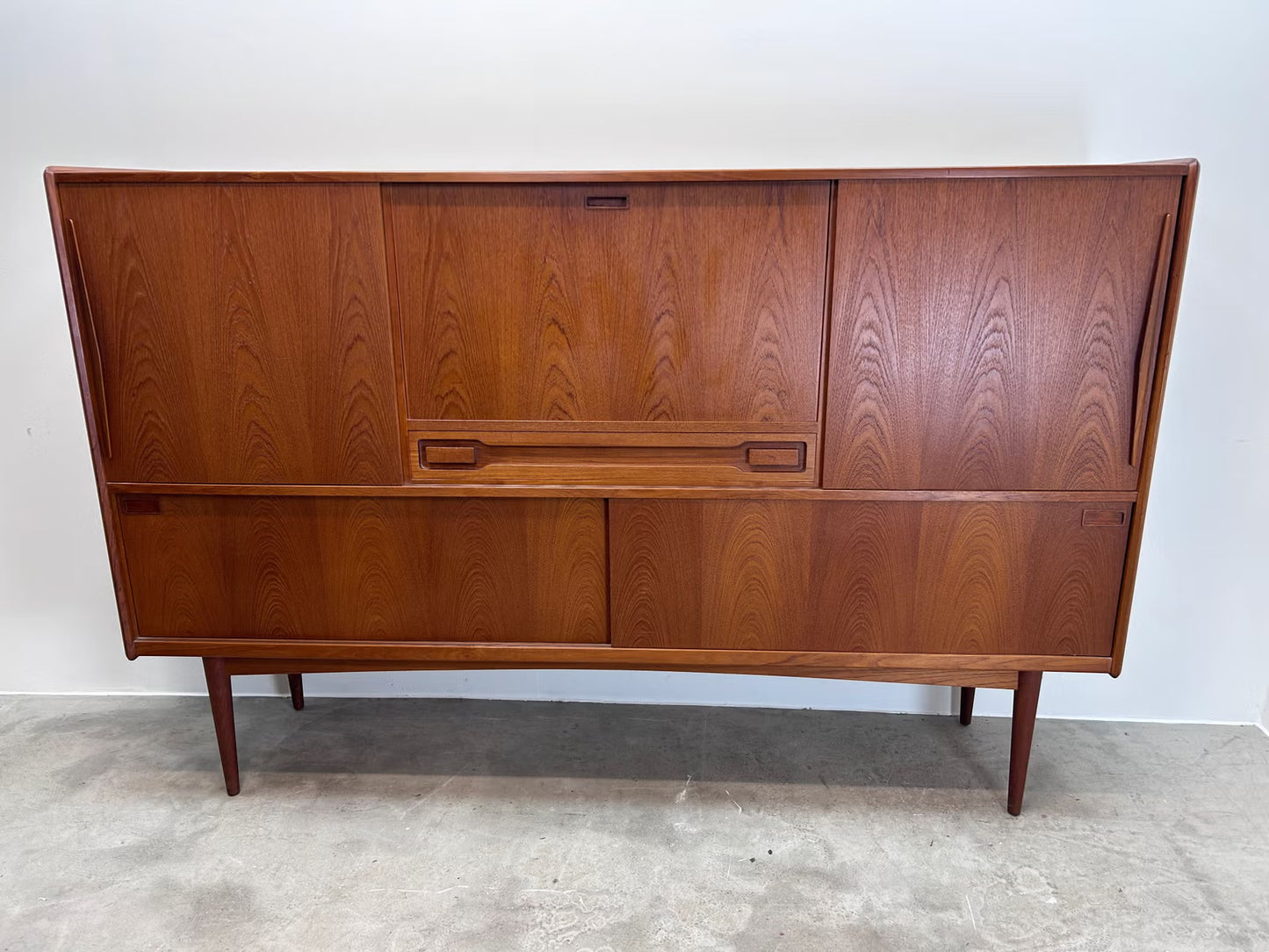 Credenza teak 200cm design vintage danese | nr9746