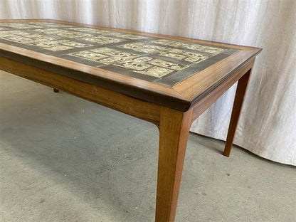 Tavolino vintage design danese anni 60 [j42927] misure L.137 H.52 P.75