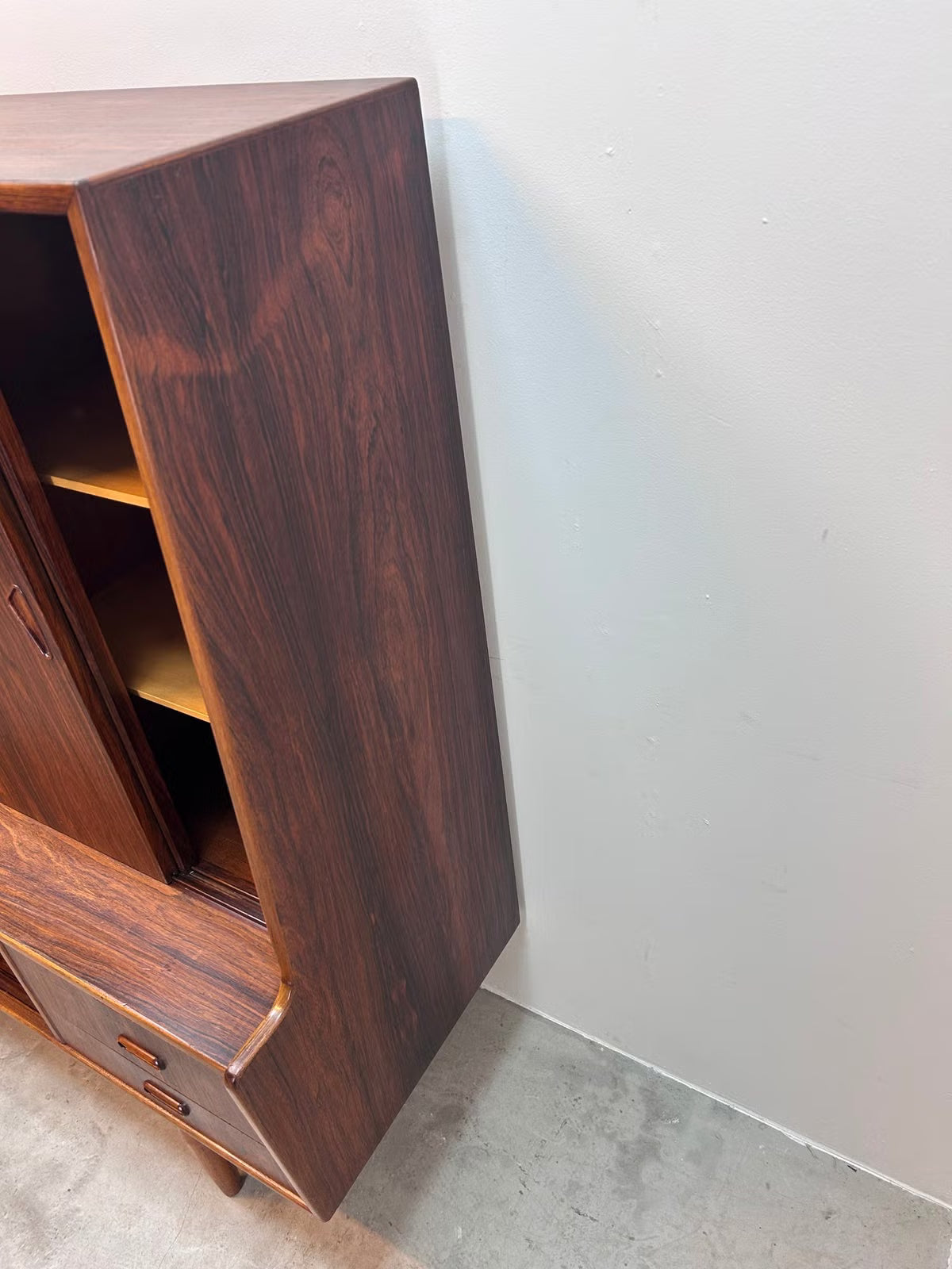 Credenza palissandro 179cm design vintage danese | nr7722