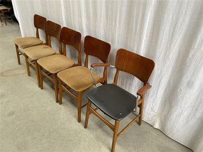 Sedie vintage design danese anni 60 [j43985] misure su richiesta
