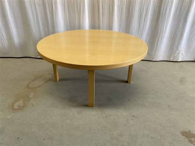 Tavolino Alvar Aalto vintage design danese anni 60 [j42919] misure H.56 L.125