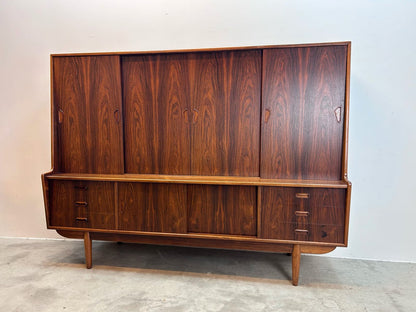 Credenza palissandro 179cm design vintage danese | nr7722