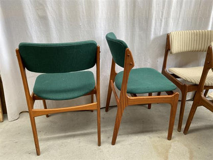 Sedie vintage design danese anni 60 [j44034] misure su richiesta