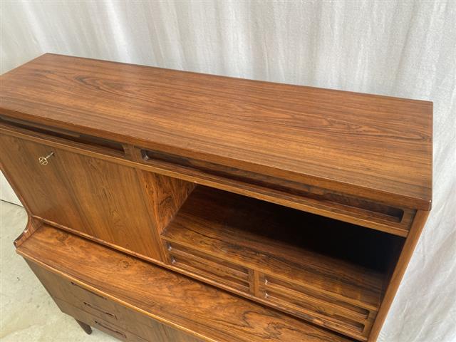 Scrittoio Cassettiera design danese vintage anni 60 [j43958] misure L.125 H.130 P.45