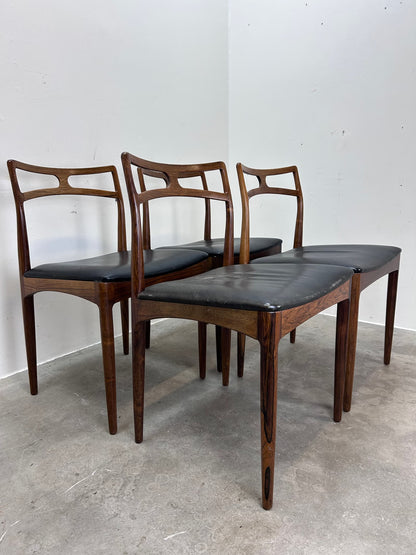 Set 4 Johannes Andersen design svedese vintage anni 60 | nr10339