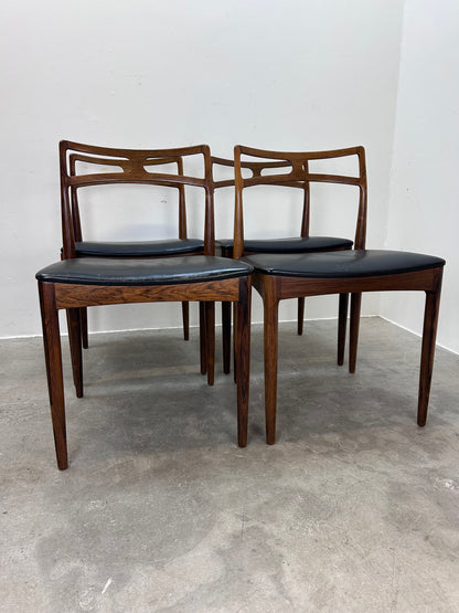 Set 4 Johannes Andersen design svedese vintage anni 60 | nr10339