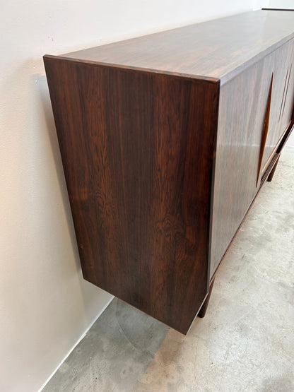 Credenza palissandro 200cm design vintage danese | nr8151