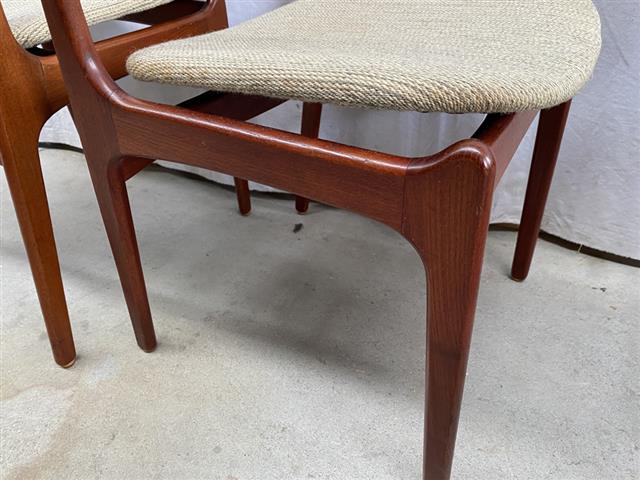 Sedie Erik Buck design danese vintage anni 50 [j41442]