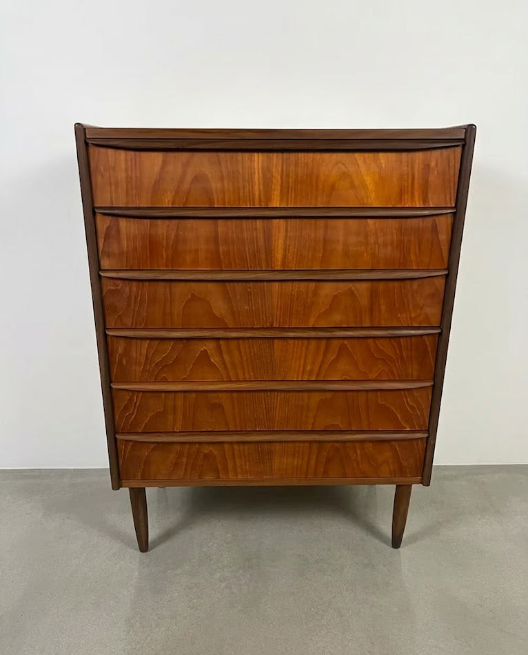 ck2351 cassettiera teak 6 cassetti