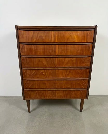 ck2351 cassettiera teak 6 cassetti