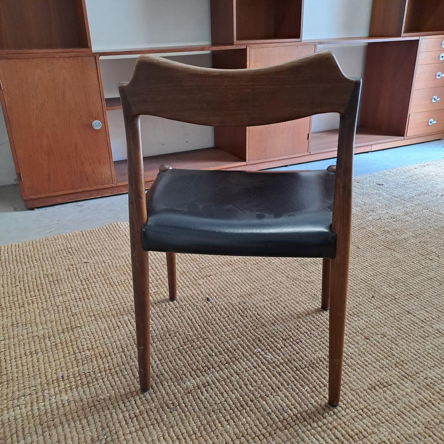Sedia design danese originale vintage anni 50 [73j40924-3]
