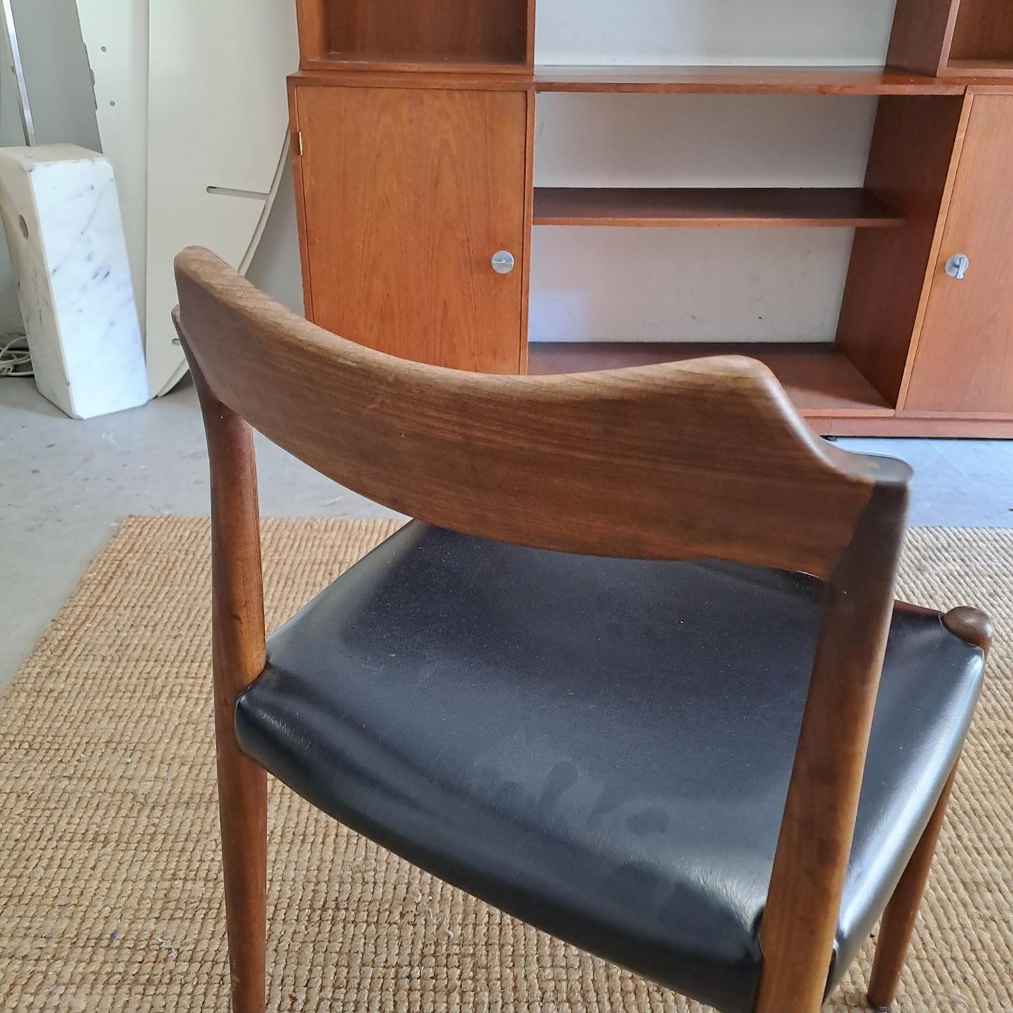 Sedia design danese originale vintage anni 50 [73j40924-3]
