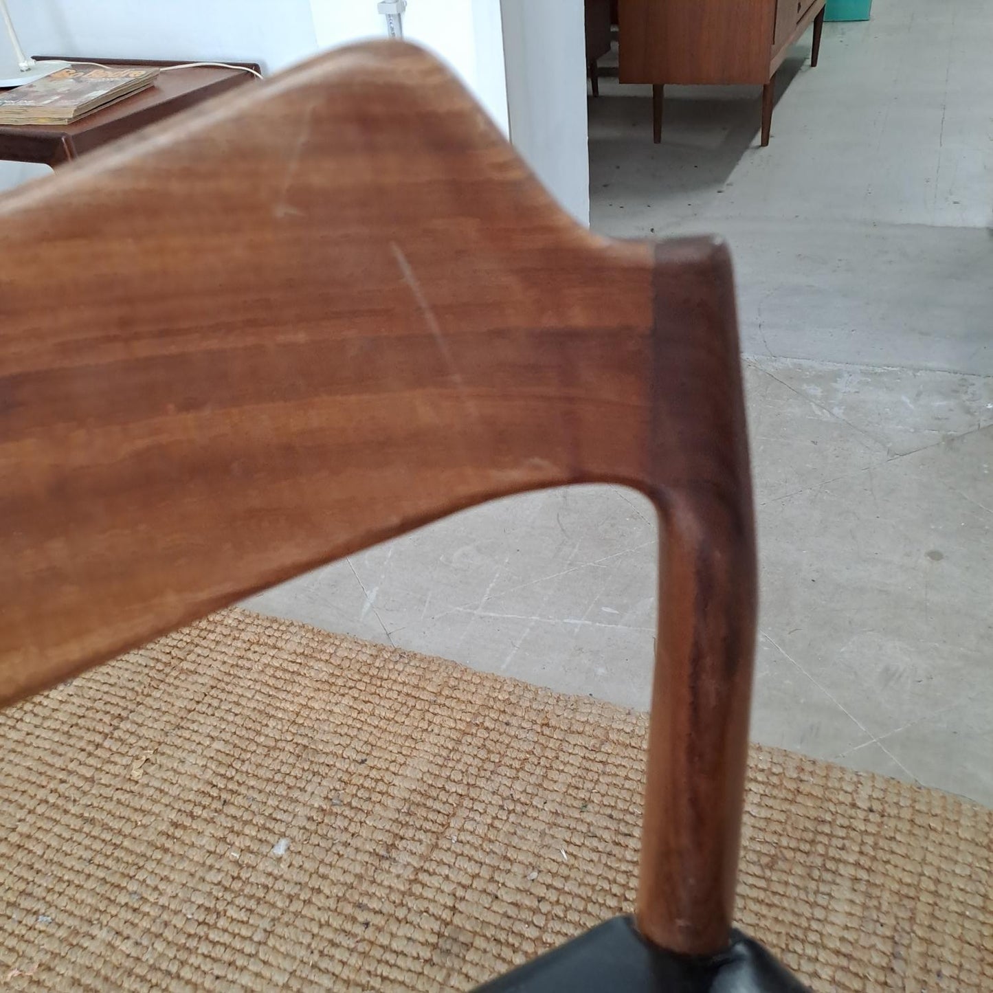 Sedia design danese originale vintage anni 50 [73j40924-3]
