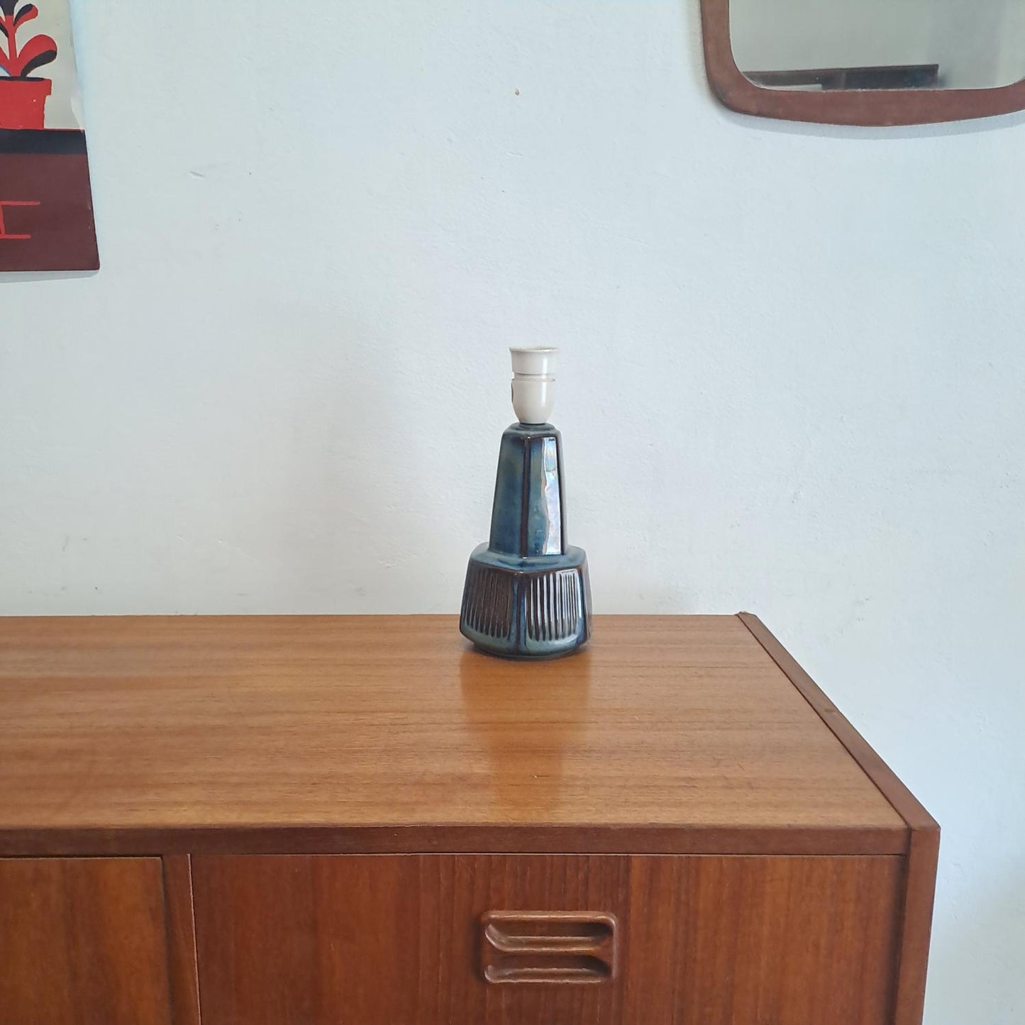 Lampada da tavolo vintage Sohølm design danese anni 50 [j40468-1]