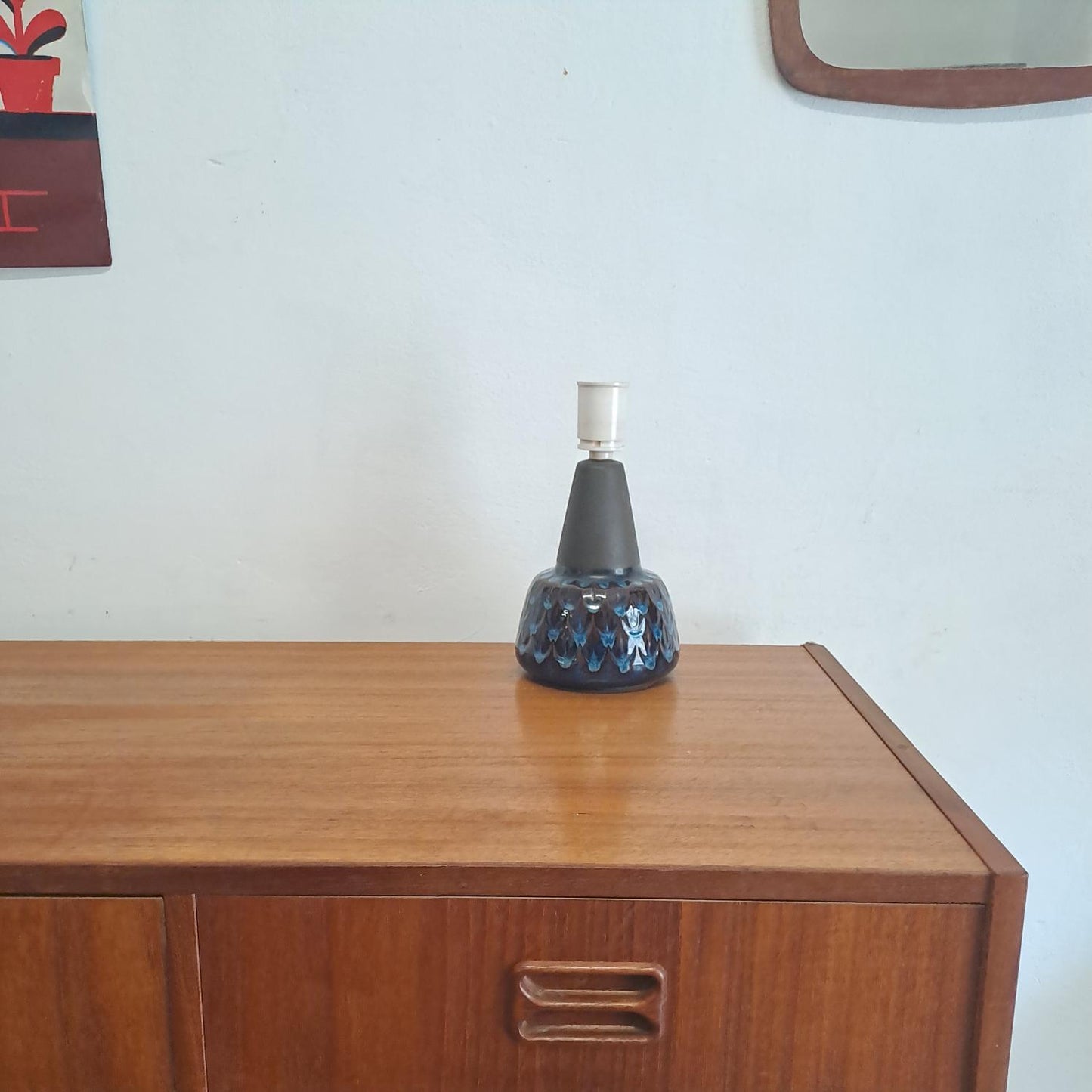 Lampada da tavolo vintage Sohølm design danese anni 50 [j40468-2]