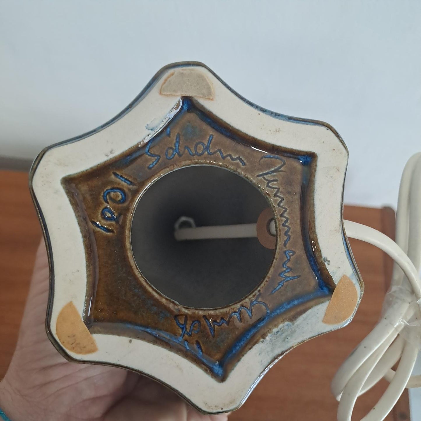 Lampada da tavolo vintage Sohølm design danese anni 50 [j40468-3]