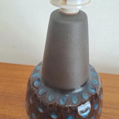 Lampada da tavolo vintage Sohølm design danese anni 50 [j40468-2] misure H.18/24 L.13