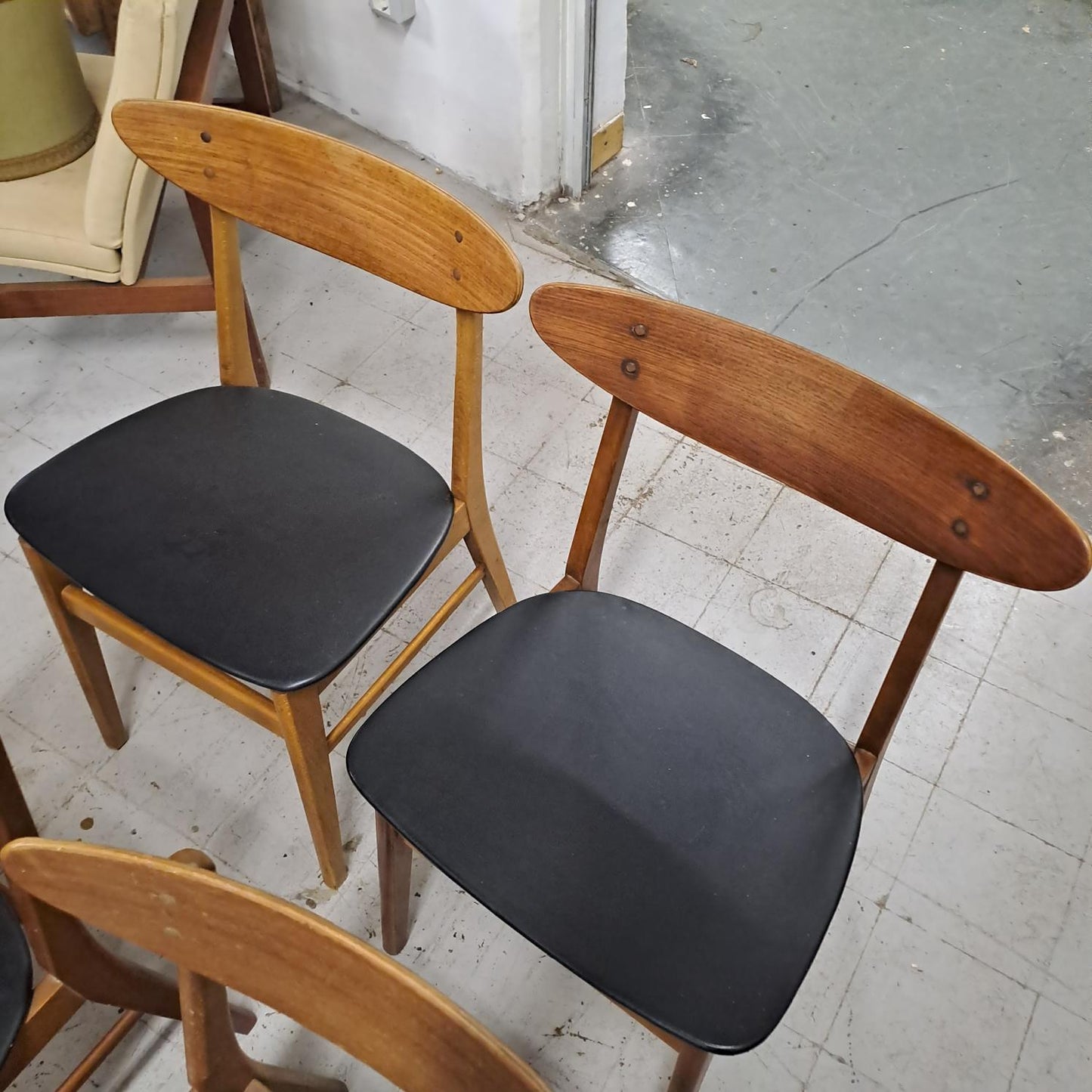 Sedie Farstrup n.210 design danese originale vintage anni 60 [72rdx-fst2n2b-78.42014]