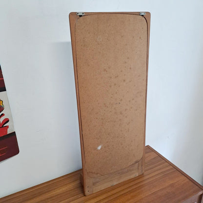 Specchio con base vintage design danese anni 50 [79pr] misure H.83 L.36 P.13