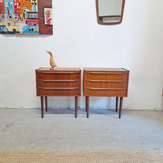 Comodini vintage design danese anni 50 [78j42062+41461]