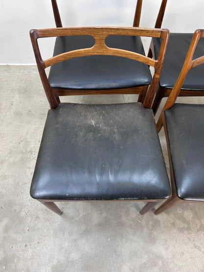 Set 4 Johannes Andersen design svedese vintage anni 60 | nr10339